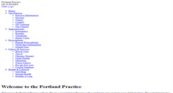 Desktop Screenshot of portlandpractice.co.uk